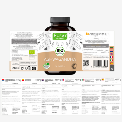 Ashwagandha | 270 Kapseln