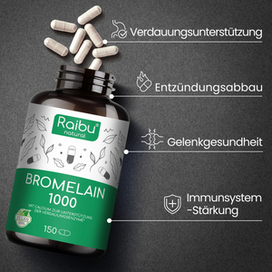 Bromelain (hochdosiert) I 150 Kapseln