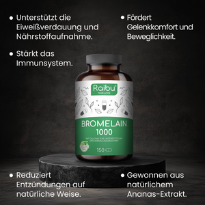 Bromelain (hochdosiert) I 150 Kapseln