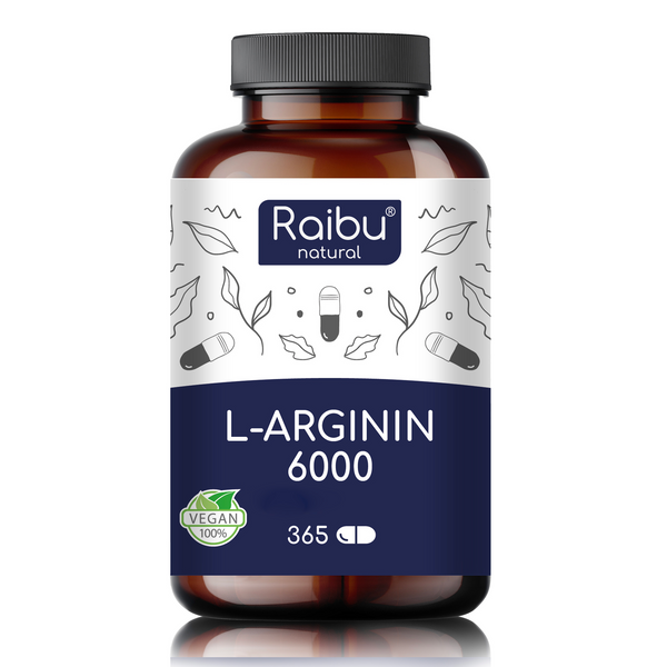 L-Arginin - 6000mg | 365 Kapseln