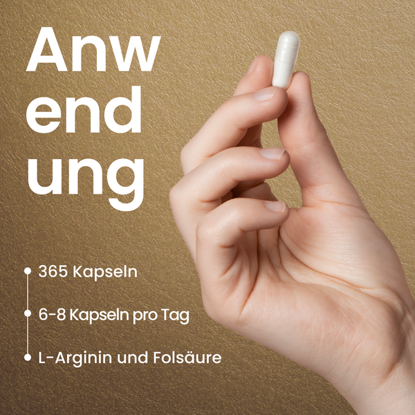 L-Arginin - 6000mg | 365 Kapseln