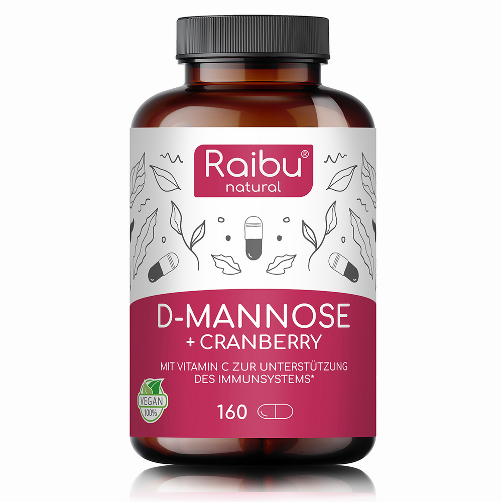 D-Mannose mit Cranberry | 160 Kapseln