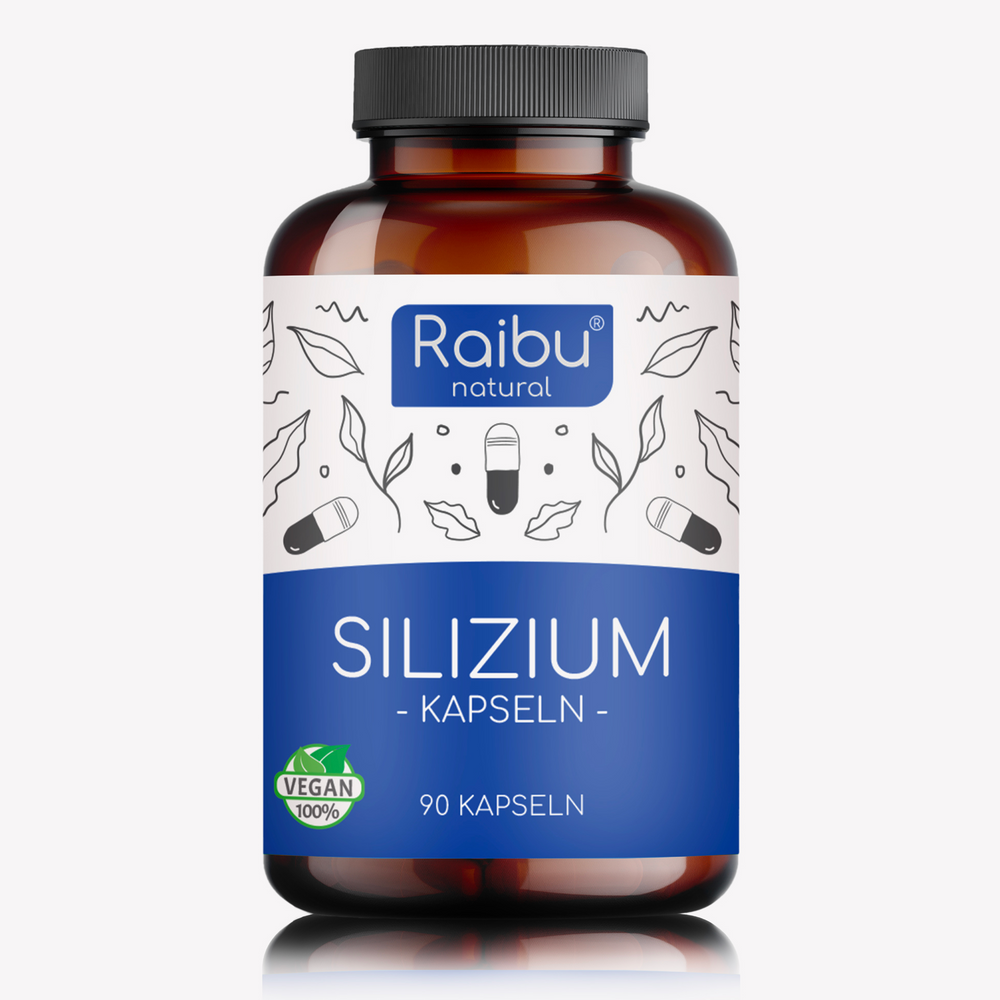 Silizium - hochdosiert (500mg) | 90 Kapseln