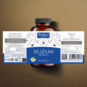 Silizium - hochdosiert (500mg) | 90 Kapseln