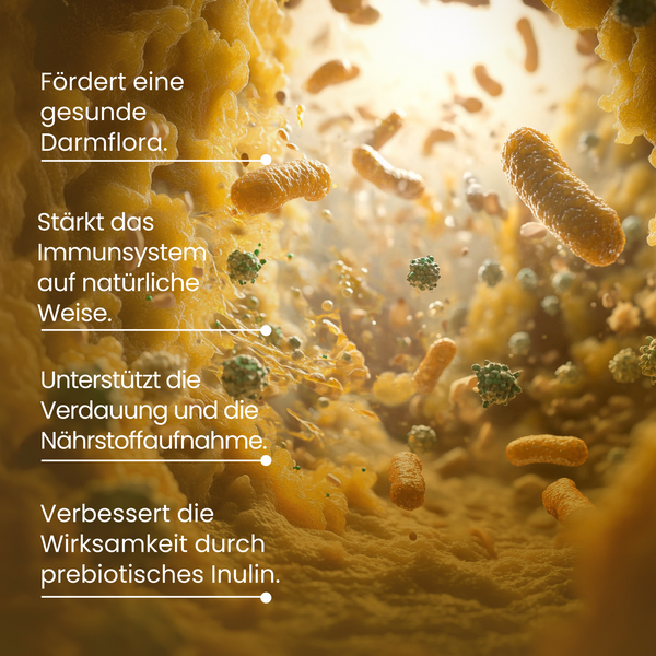 Probioc - 25 Bakterienstämme mit Inulin | 180 Kapseln