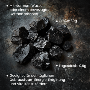 Shilajit Original Himalaya, hochdosiertes Harz | 30 g