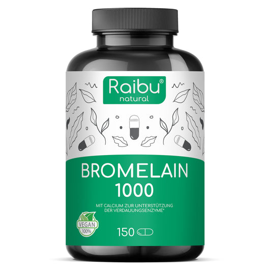 Bromelain hochdosiert 1000 mg I 150 Stk.