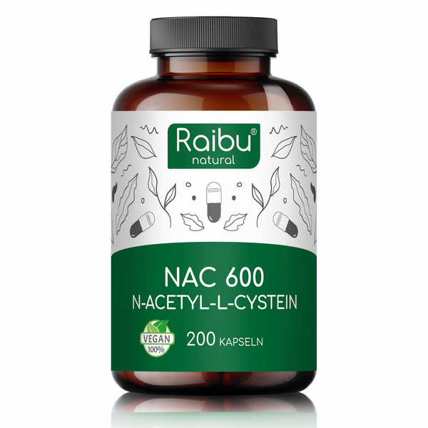 NAC (N-Acetyl-Cystein) 600 | 200 Kapseln